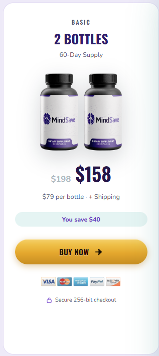 MindSave 1 bottle Price